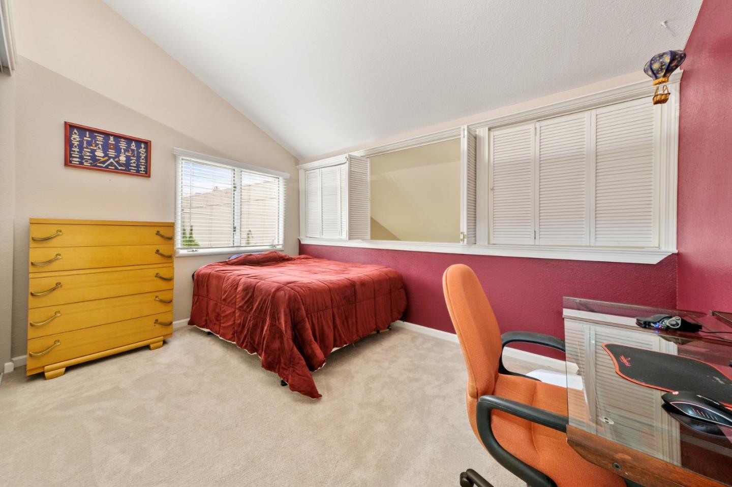 157 Redding Road Campbell, CA 95008 - Photo 23 of 31 a bedroom with a bed and a dresser