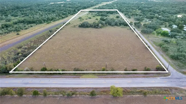 an aerial view of forest