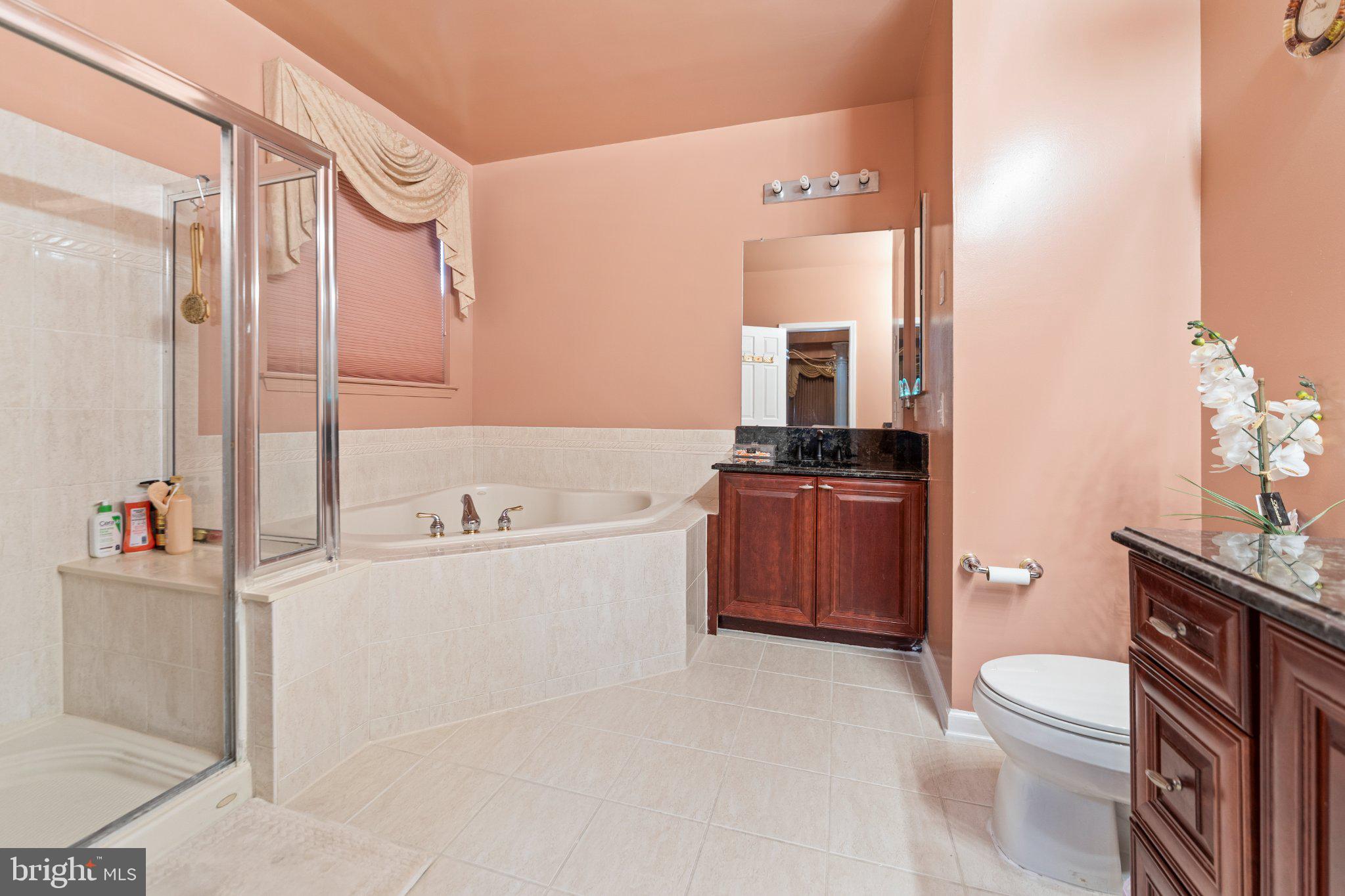7 Spring Drive Dayton, NJ 08810 - Photo 19 of 24 a bathroom with a bathtub sink mirror vanity and toilet