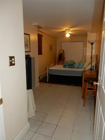 a room with furniture