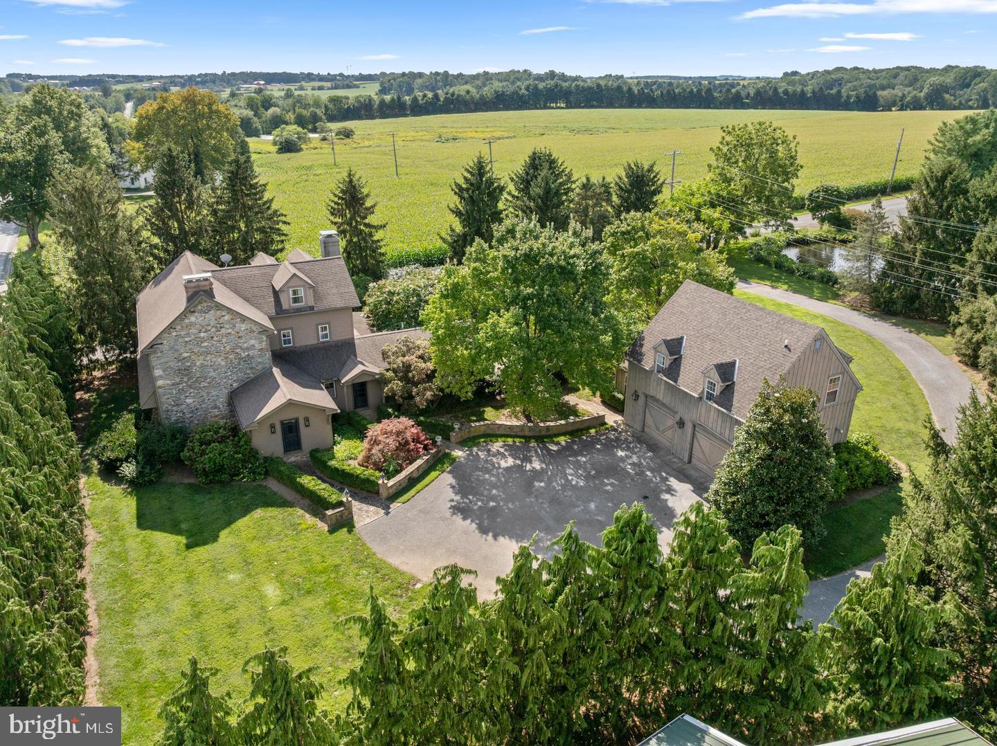 469 Gum Tree Road Coatesville, PA 19320 - Photo 1 of 42 1800 Stone Farmhouse with Detached Garage