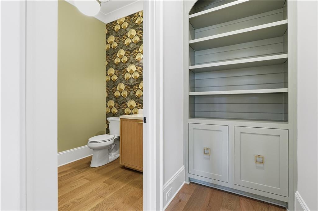 280 County Road Southwest Marietta, GA 30064 - Photo 18 of 40 a bathroom with a toilet and a sink