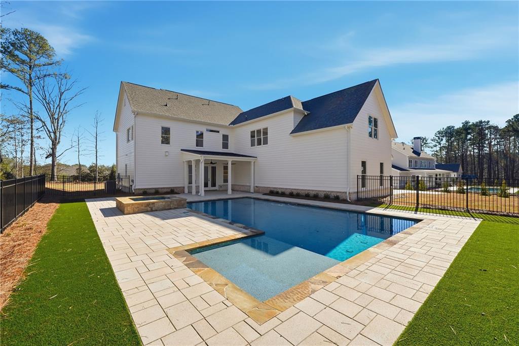 280 County Road Southwest Marietta, GA 30064 - Photo 39 of 40 a view of a house with swimming pool