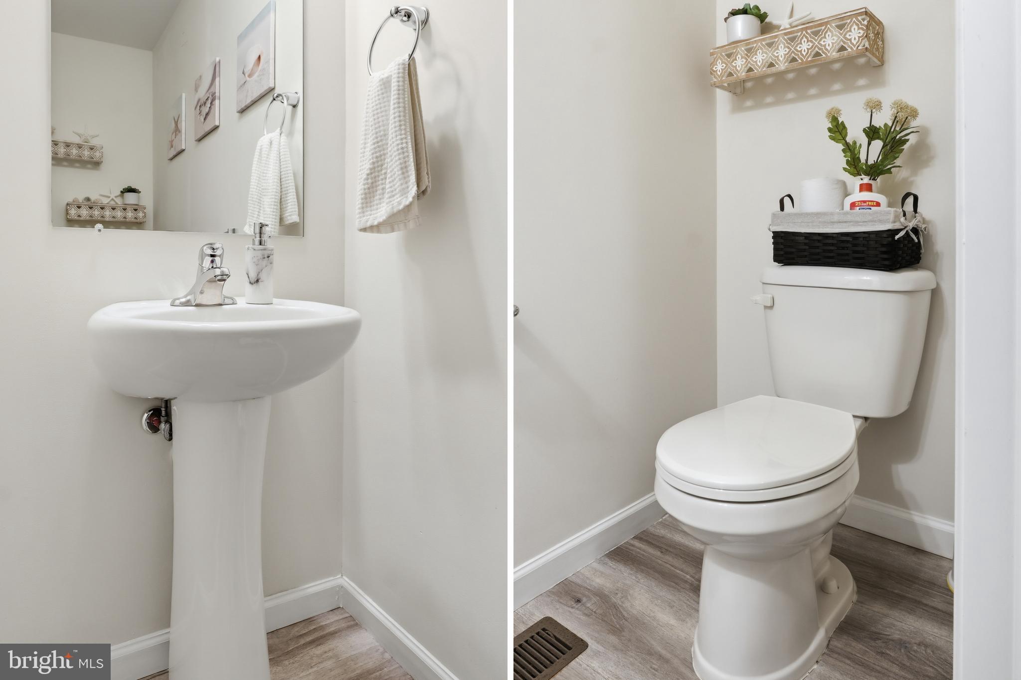 99 McIntosh Lane Aspers, PA 17304 - Photo 21 of 63 a bathroom with a sink toilet and a mirror