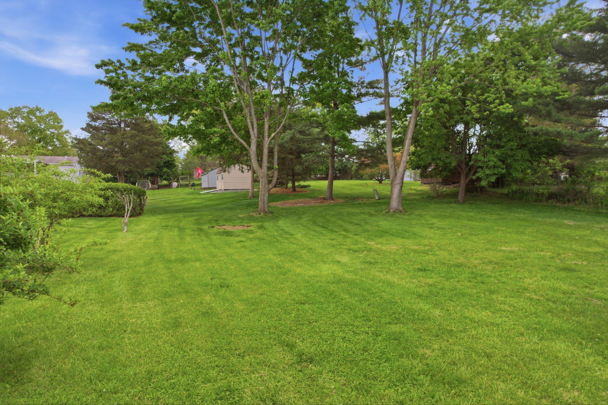 330 Wexford Road Red Hill, PA 18076 - Photo 45 of 54 Back yard with mature trees