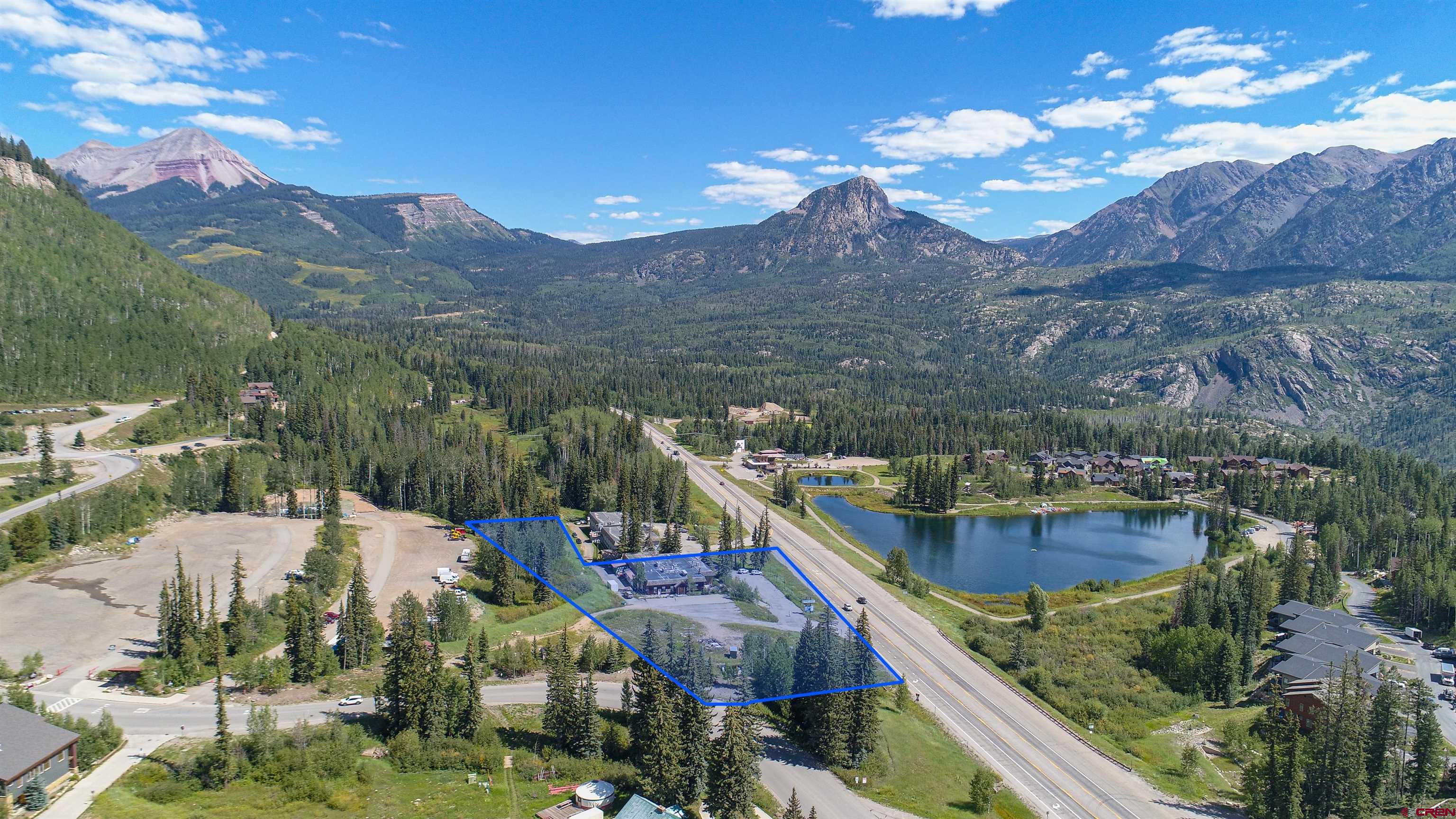 49617 Highway 550 Durango, CO 81301 - Photo 22 of 23 a view of a lake in middle of the town
