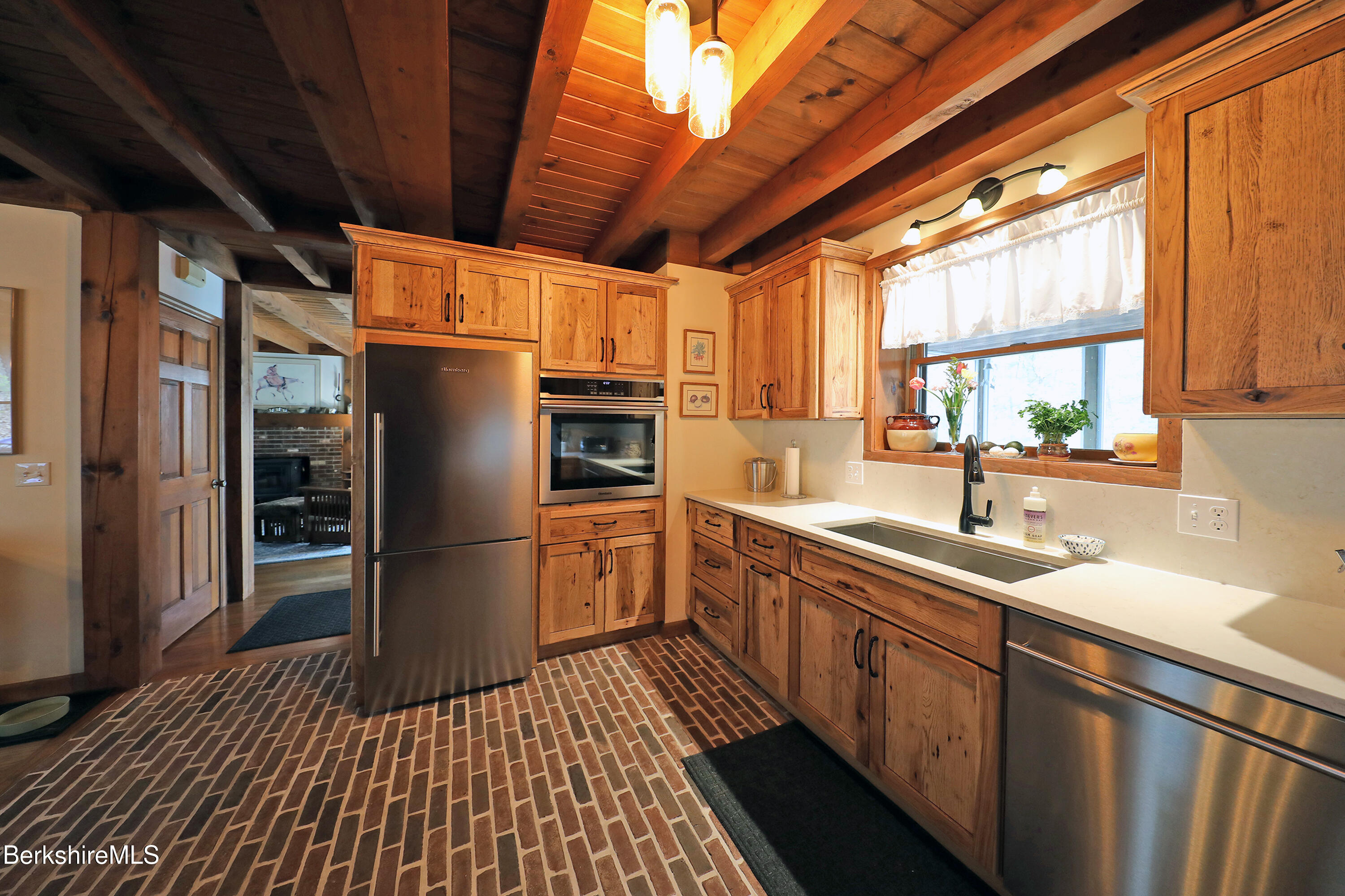 7 Stonebridge Way Tyringham, MA 01238 - Photo 14 of 46 HICKORY CABINETS