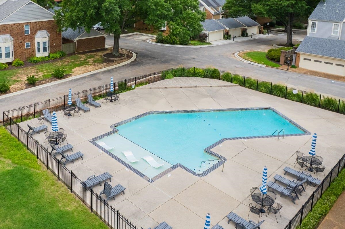 6942 Amberly Road, Unit 6942 Memphis, TN 38119 - Photo 22 of 23 an aerial view of a house with outdoor space