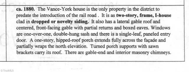 $449,900 | 212 South Fayetteville Street, Liberty, NC 27298