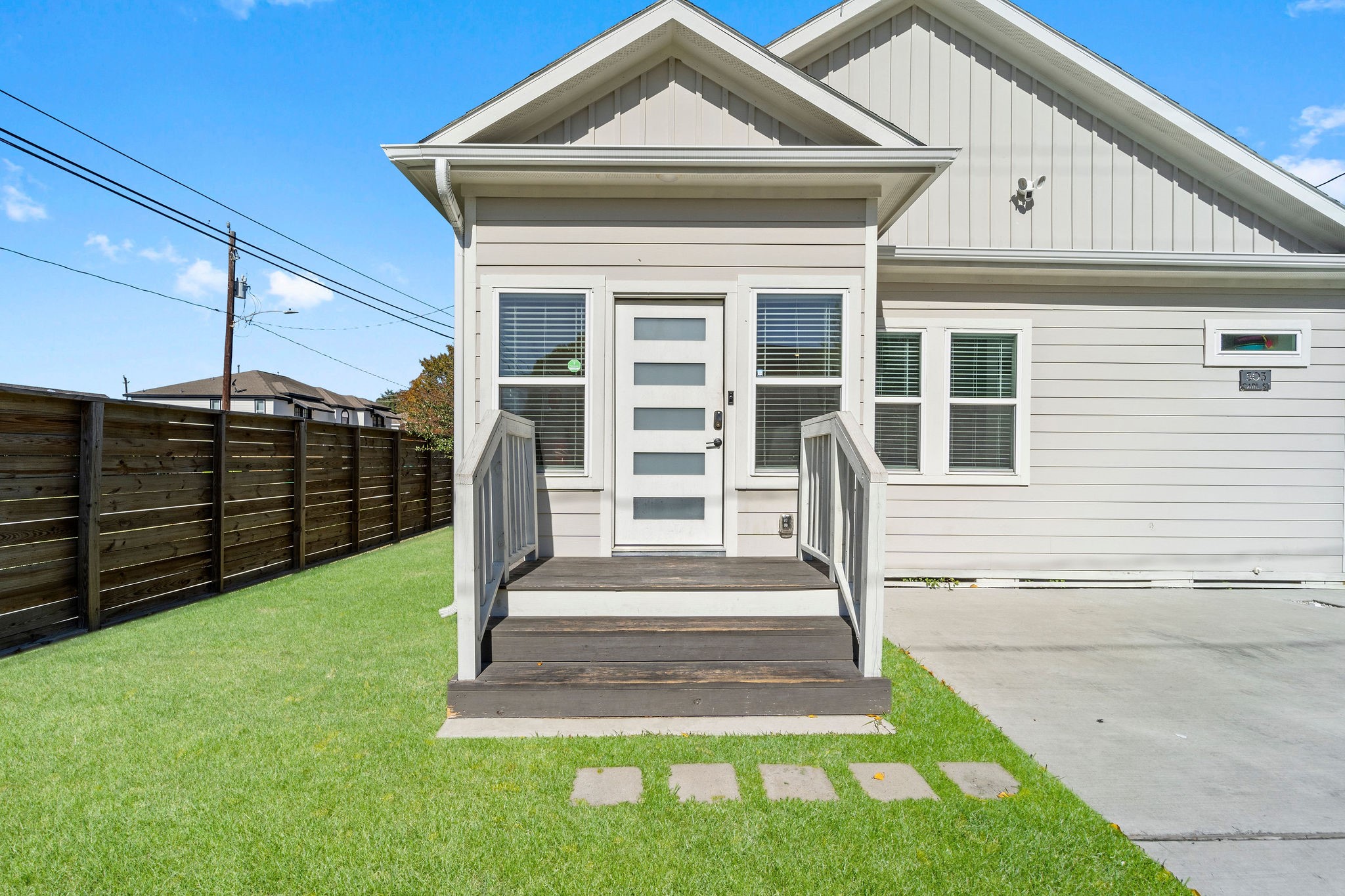507 Carl Street Houston, TX 77009 - Photo 24 of 24 a front view of a house with a yard