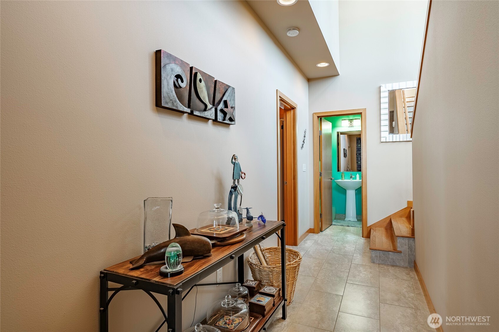 8285 Sunset Street Blaine, WA 98230 - Photo 13 of 38 a view of a hallway with workspace