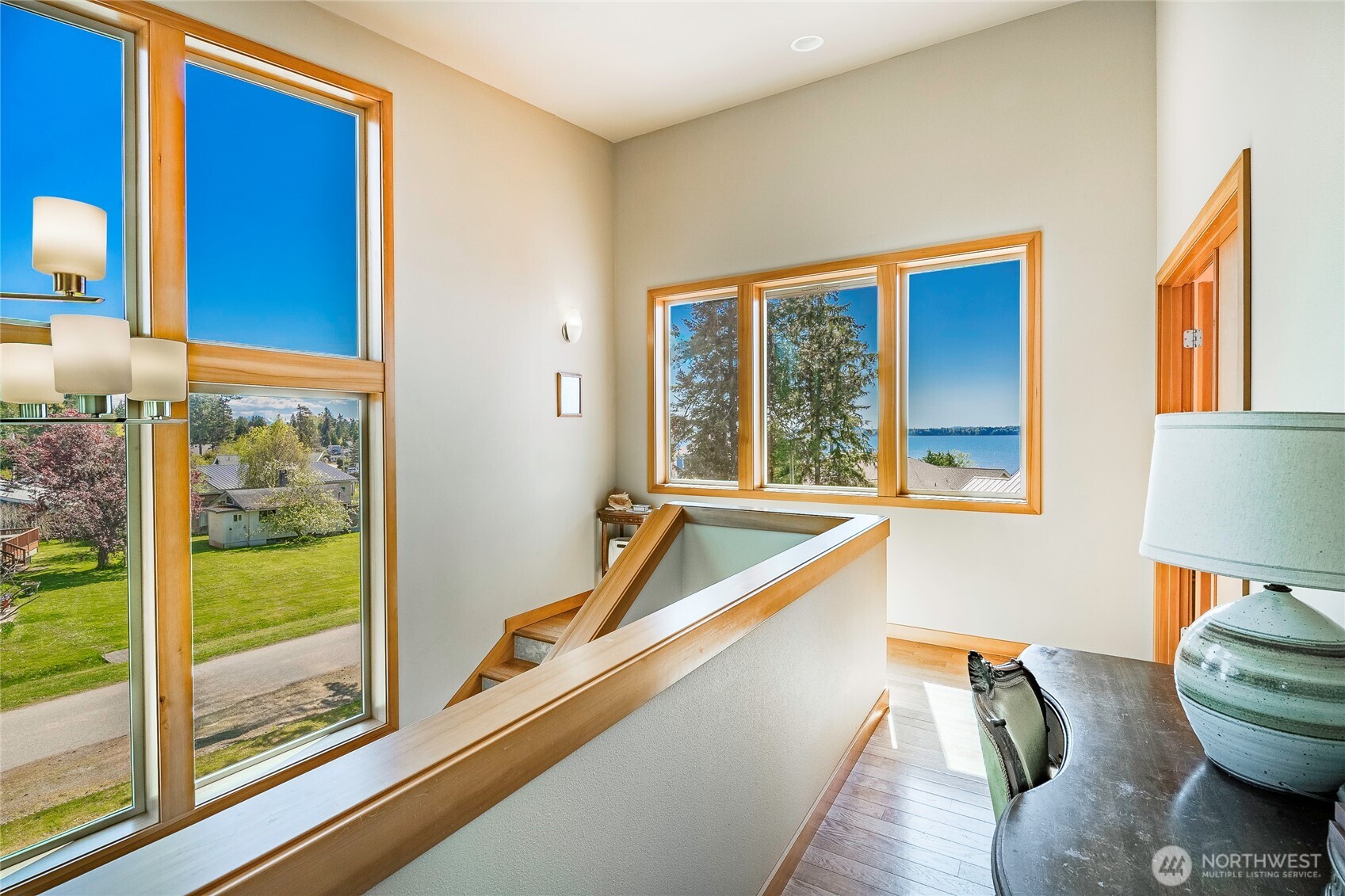 8285 Sunset Street Blaine, WA 98230 - Photo 22 of 38 a living room with furniture and a large window