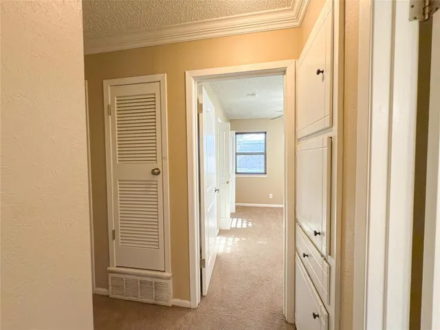 a view of a bathroom with a glass door