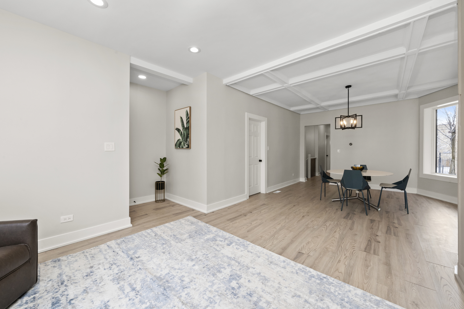 3107 West Flournoy Street Chicago, IL 60612 - Photo 15 of 39 a view of a livingroom with furniture and wooden floor