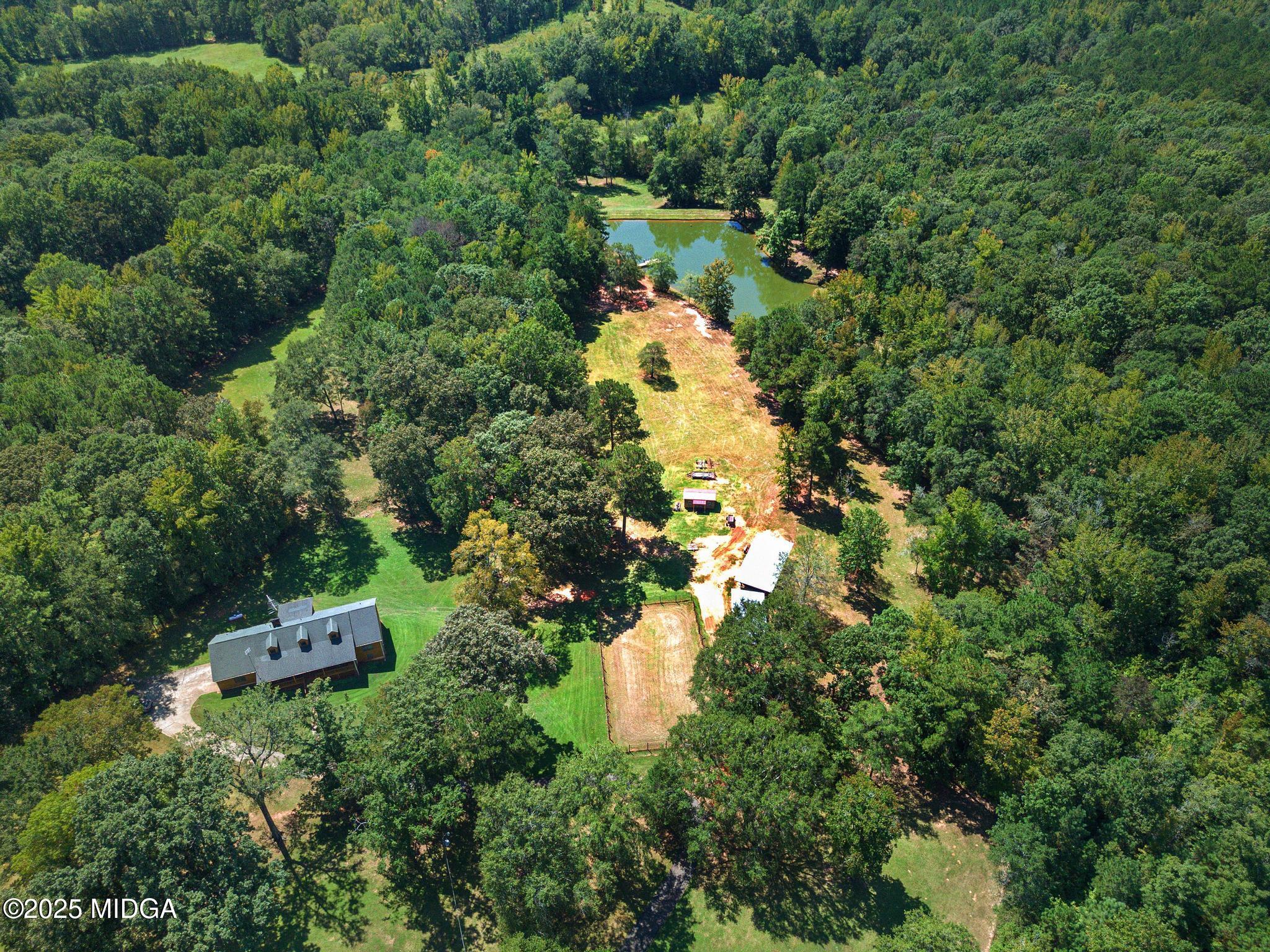 369 Abares Road Forsyth, GA 31029 - Photo 1 of 55 farm - 22+ acres with pond