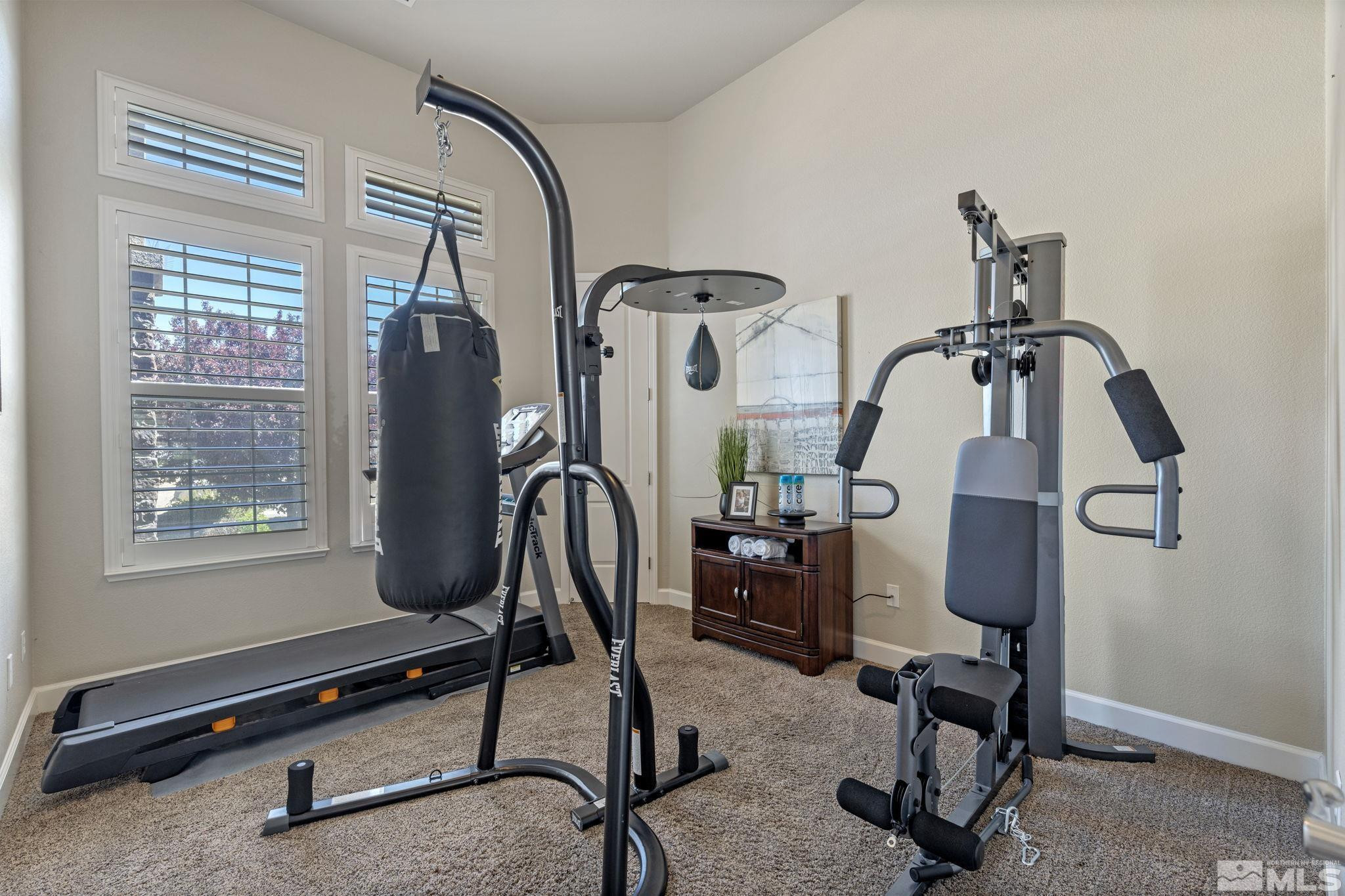 12265 Hidden Sparks, NV 89441 - Photo 28 of 39 a view of a room with gym equipment
