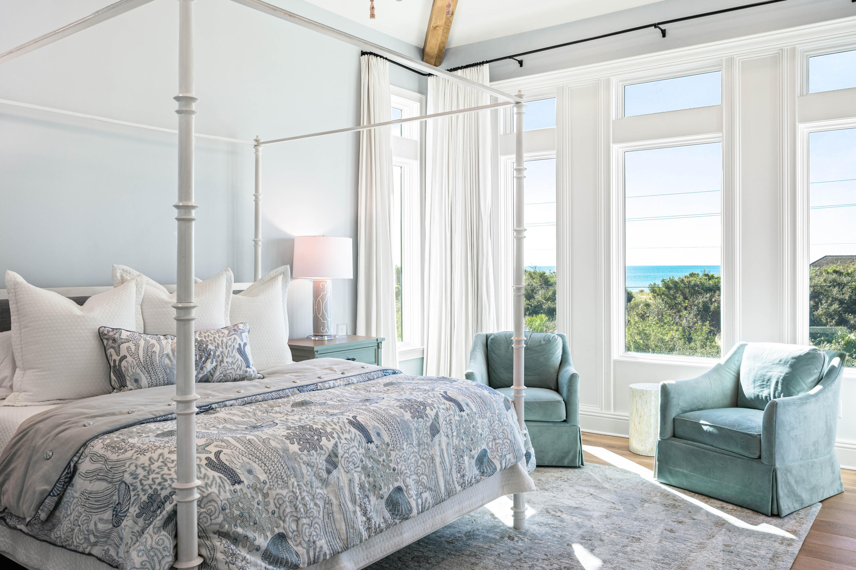 102 Sea Winds Drive Santa Rosa Beach, FL 32459 - Photo 38 of 93 a bedroom with a bed and a large window with outer view