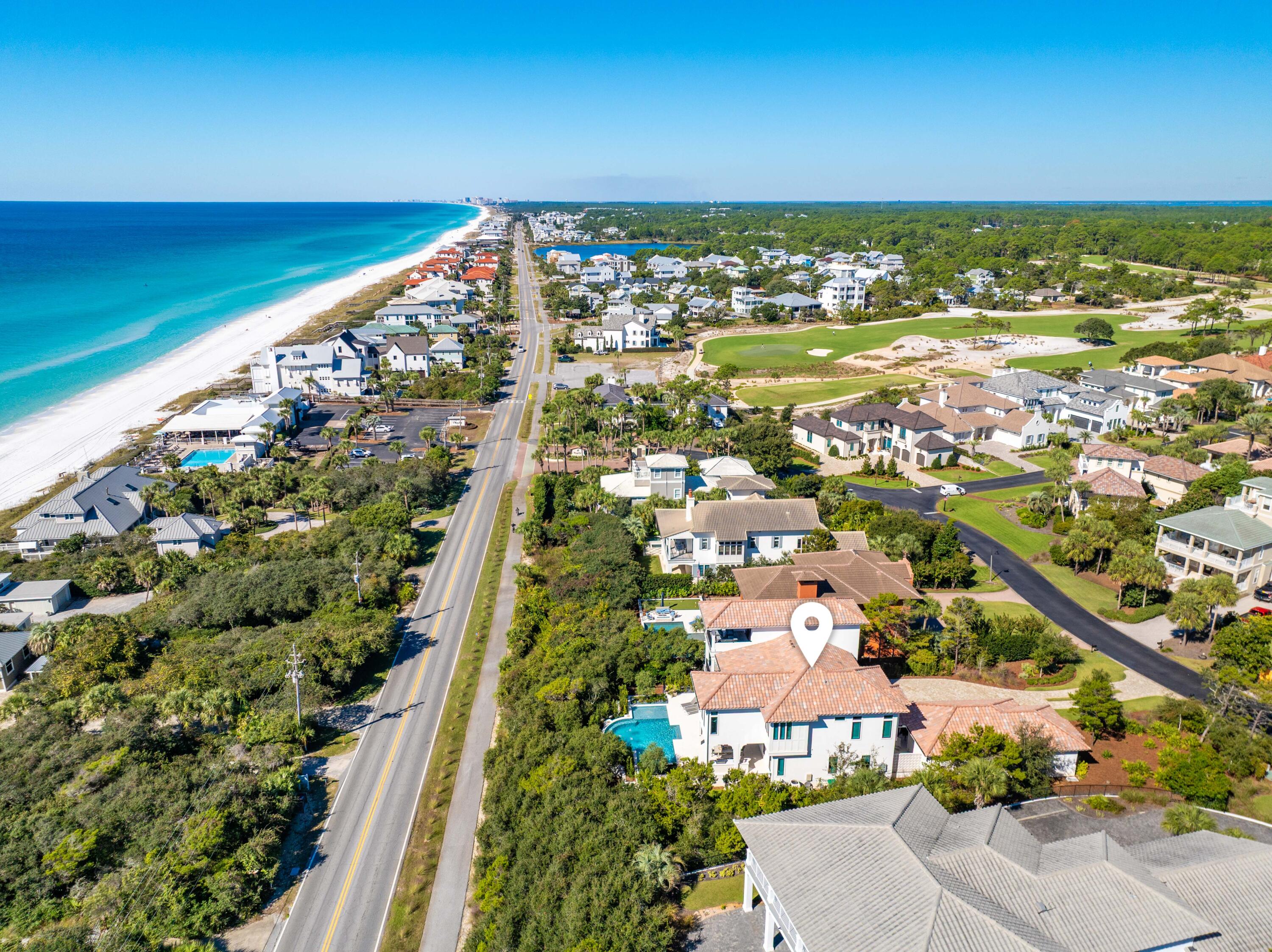 102 Sea Winds Drive Santa Rosa Beach, FL 32459 - Photo 76 of 93 61 - 102 Seawinds Aerial Marked-2