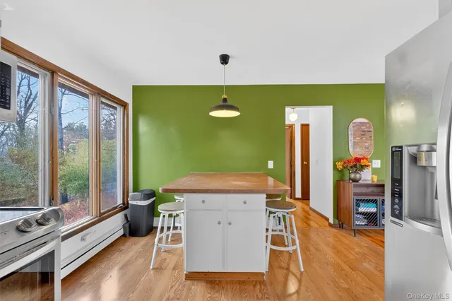 a room with furniture and window