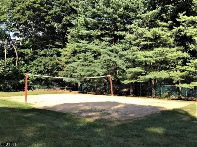 a view of an outdoor space and swimming pool