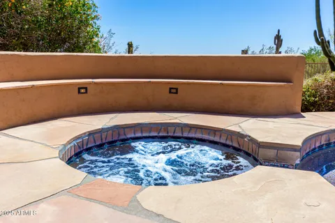 a view of furniture in a bathroom