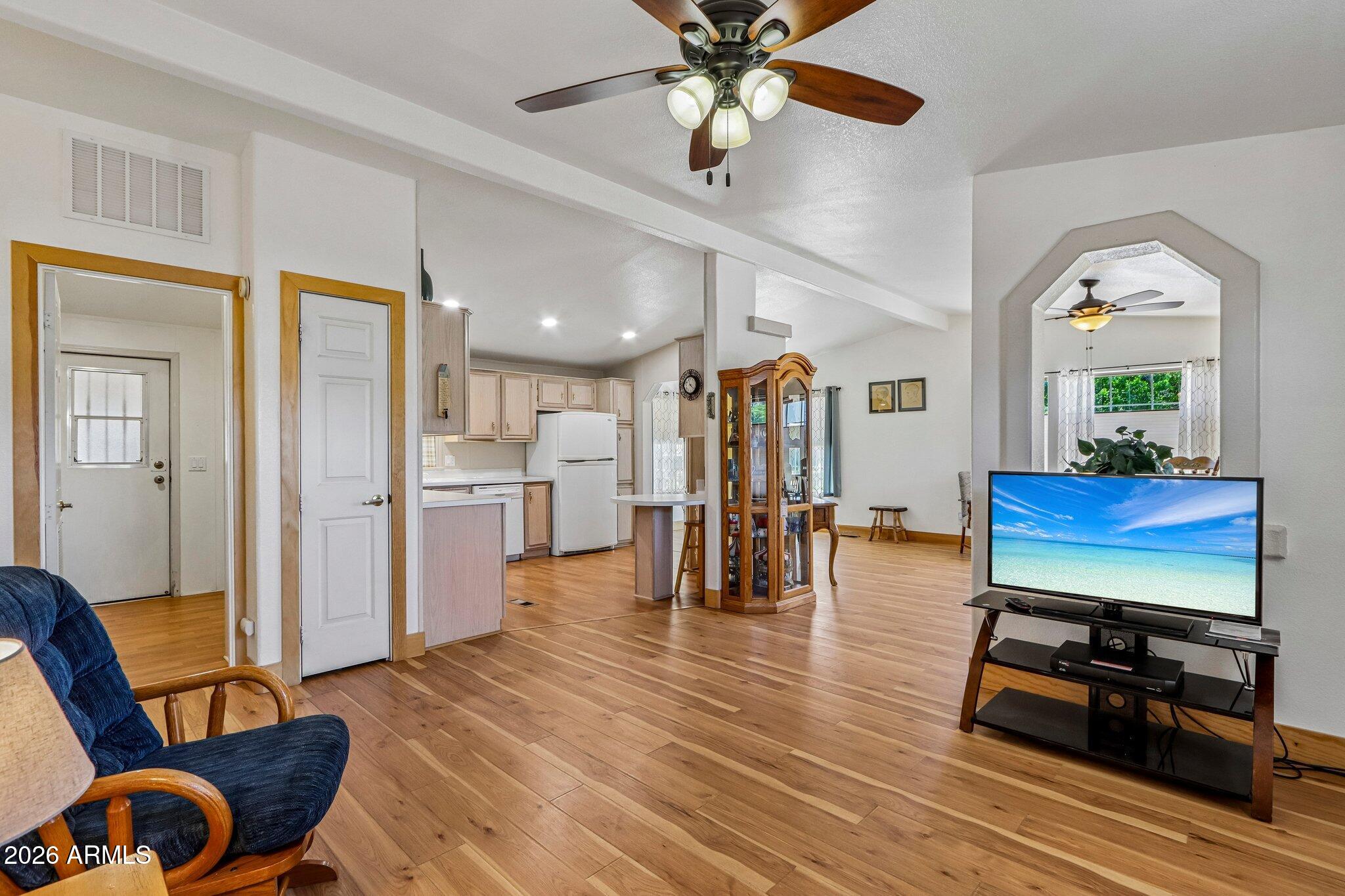 114 South Pinecrest Road Payson, AZ 85541 - Photo 14 of 40 a living room with furniture and wooden floor