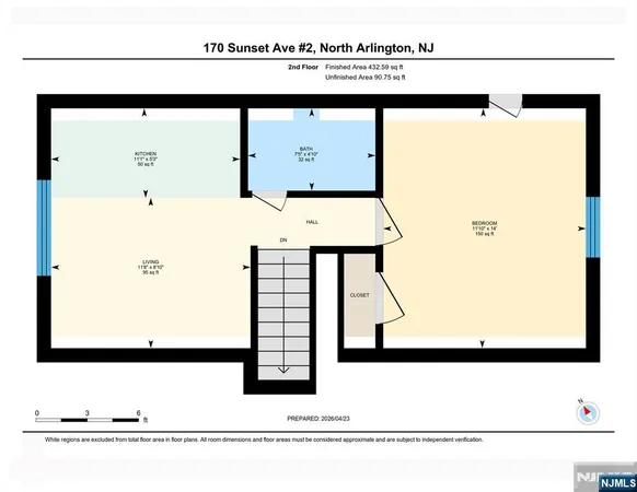 $2,200 | 170 Sunset Avenue, North Arlington, NJ 07031