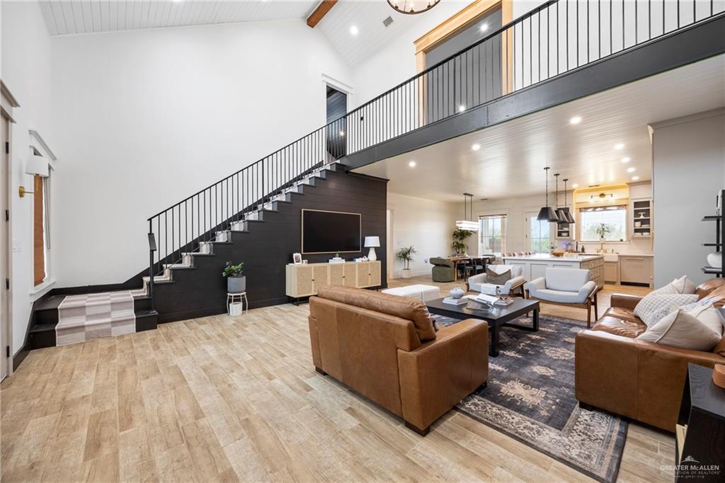 2860 North Fm 2360 Rio Grande City, TX 78582 - Photo 6 of 32 a living room with furniture and a chandelier