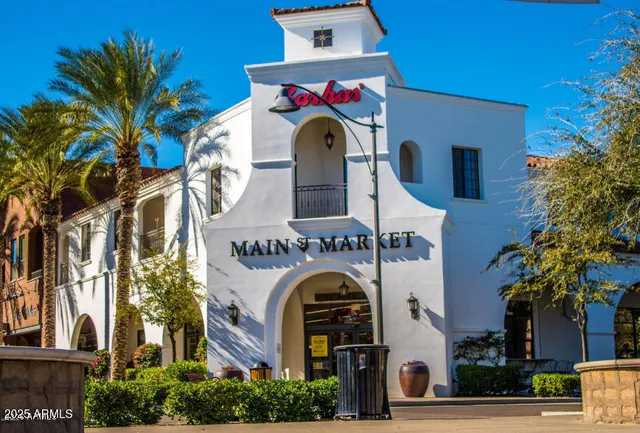 a view of a building with a entryway