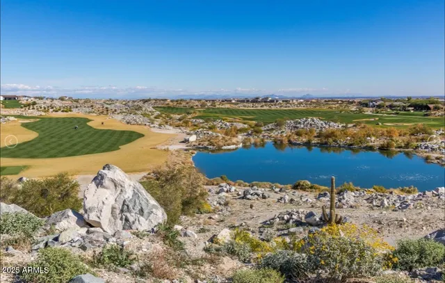 a view of a ocean with beach