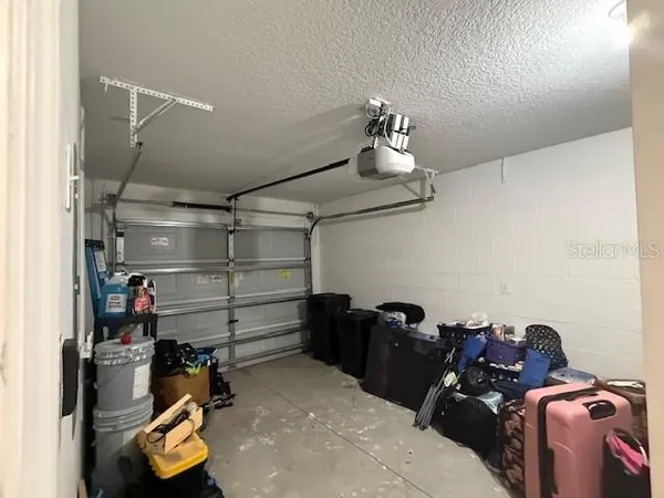 a room with storage and utility room