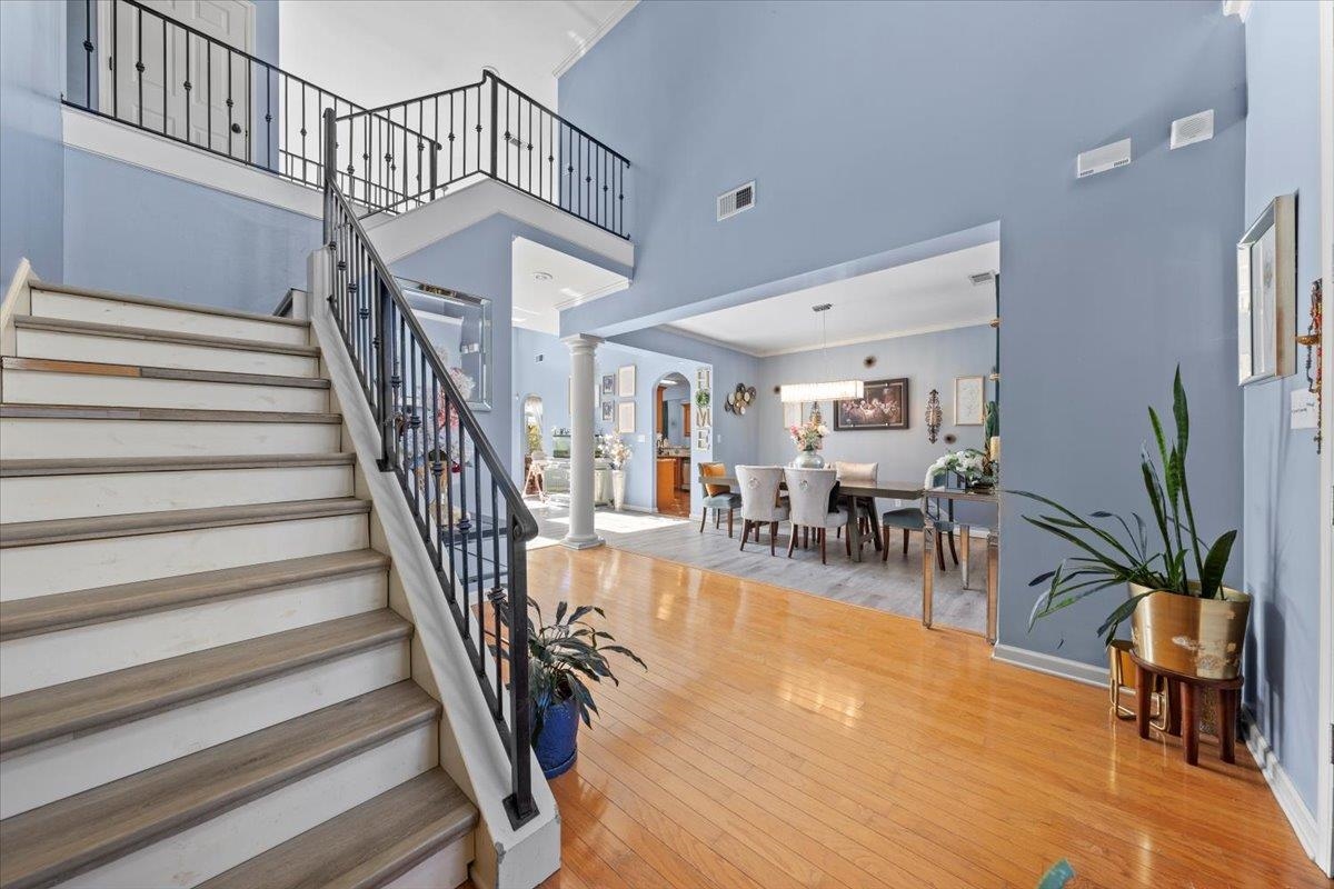 10941 Lubov Road Arlington, TN 38002 - Photo 4 of 39 a view of entryway and hall with wooden floor
