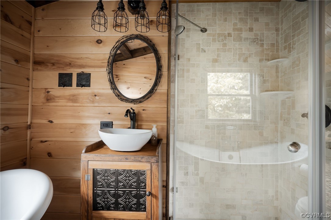 1797 Flattop Mountain Road Free Union, VA 22940 - Photo 16 of 43 Primary Bathroom with shower
