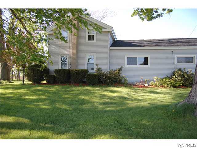 12020 Hunts Corners Road Newstead, NY 14001 - Photo 1 of 1 Exterior Front Beautiful nastalgic old farmhouse!