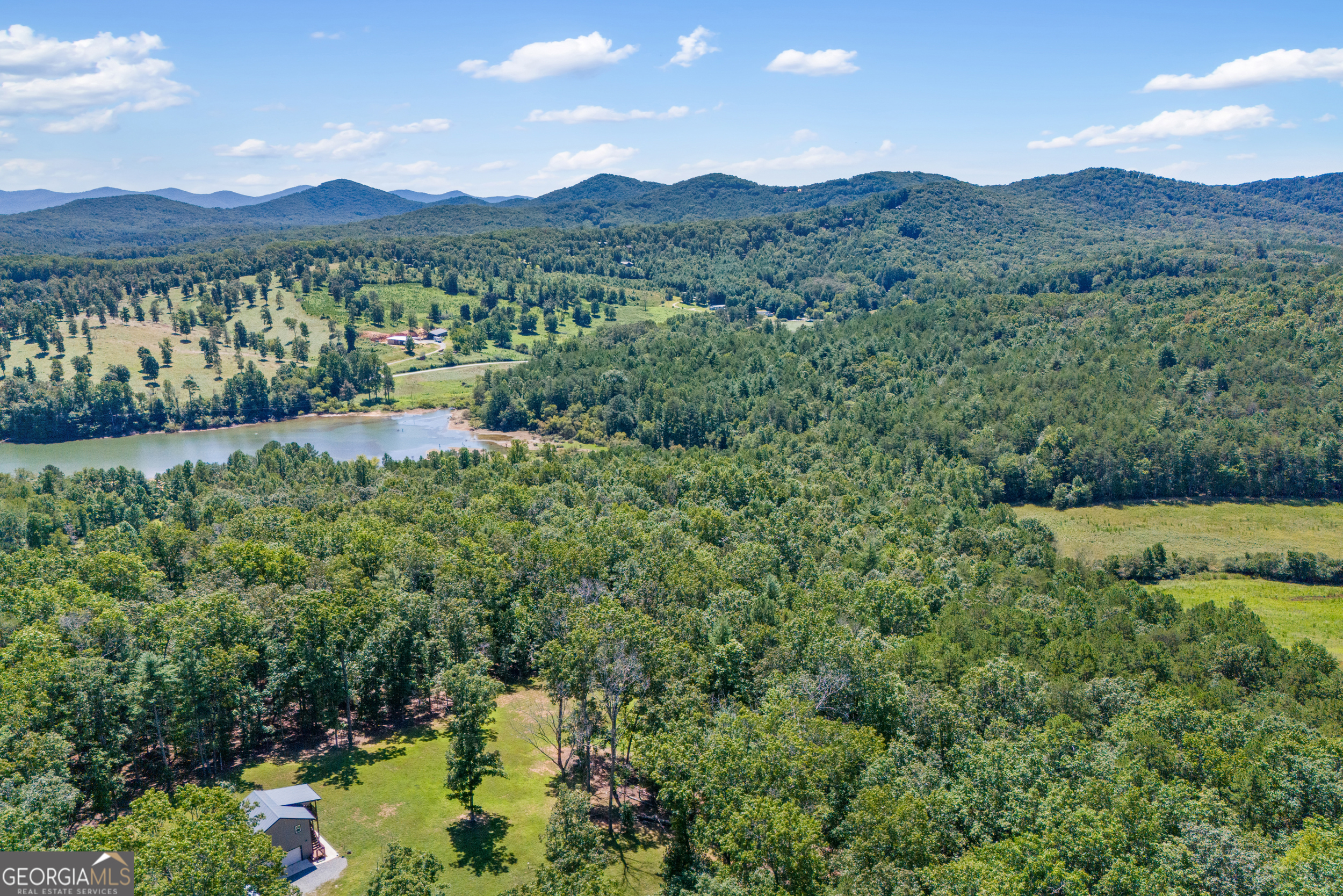1489 Boy Scout Road Blairsville, GA 30512 - Photo 18 of 43 a view of a lush green hillside and houses
