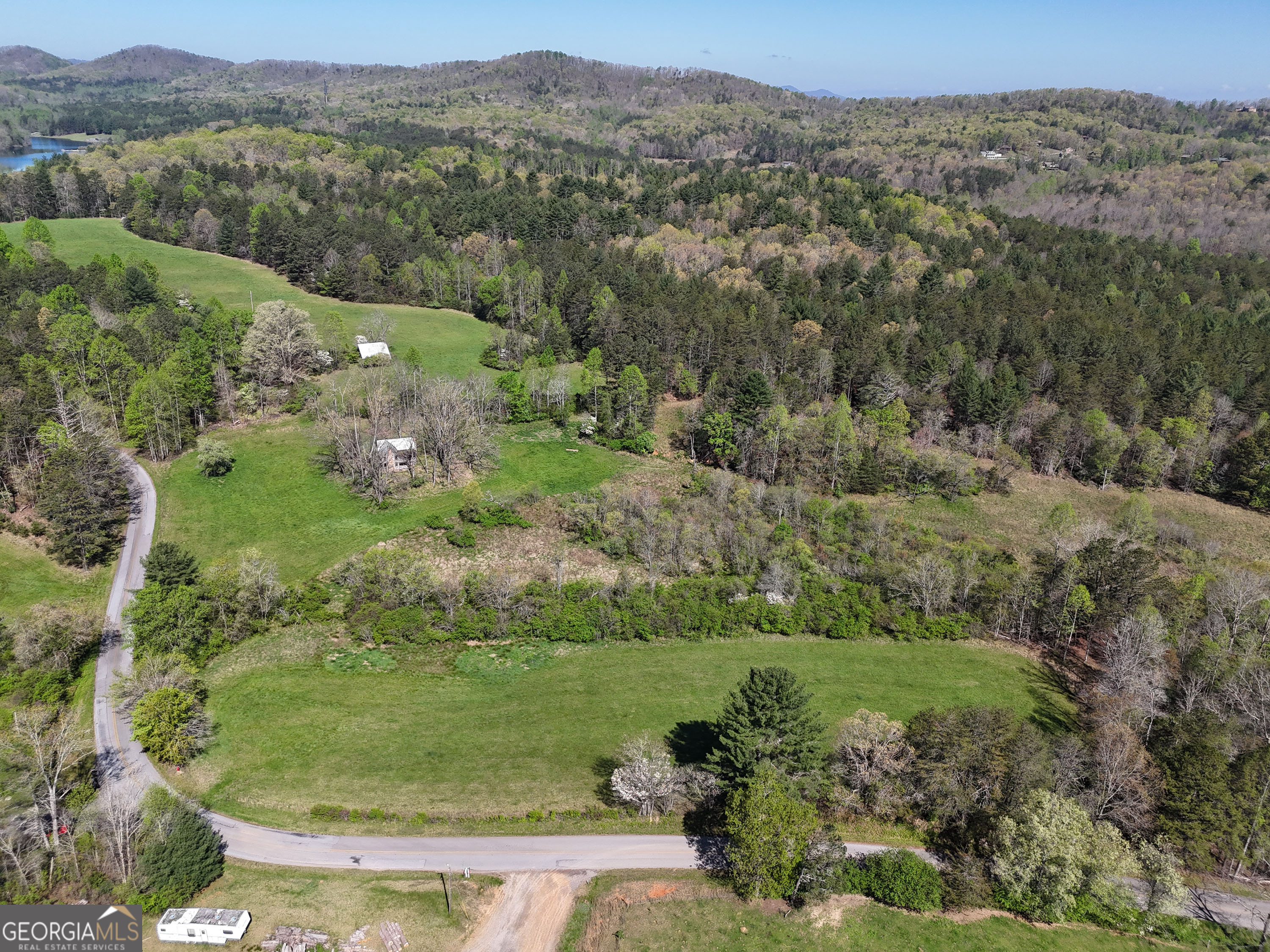 1489 Boy Scout Road Blairsville, GA 30512 - Photo 41 of 43 an aerial view of a house with a yard