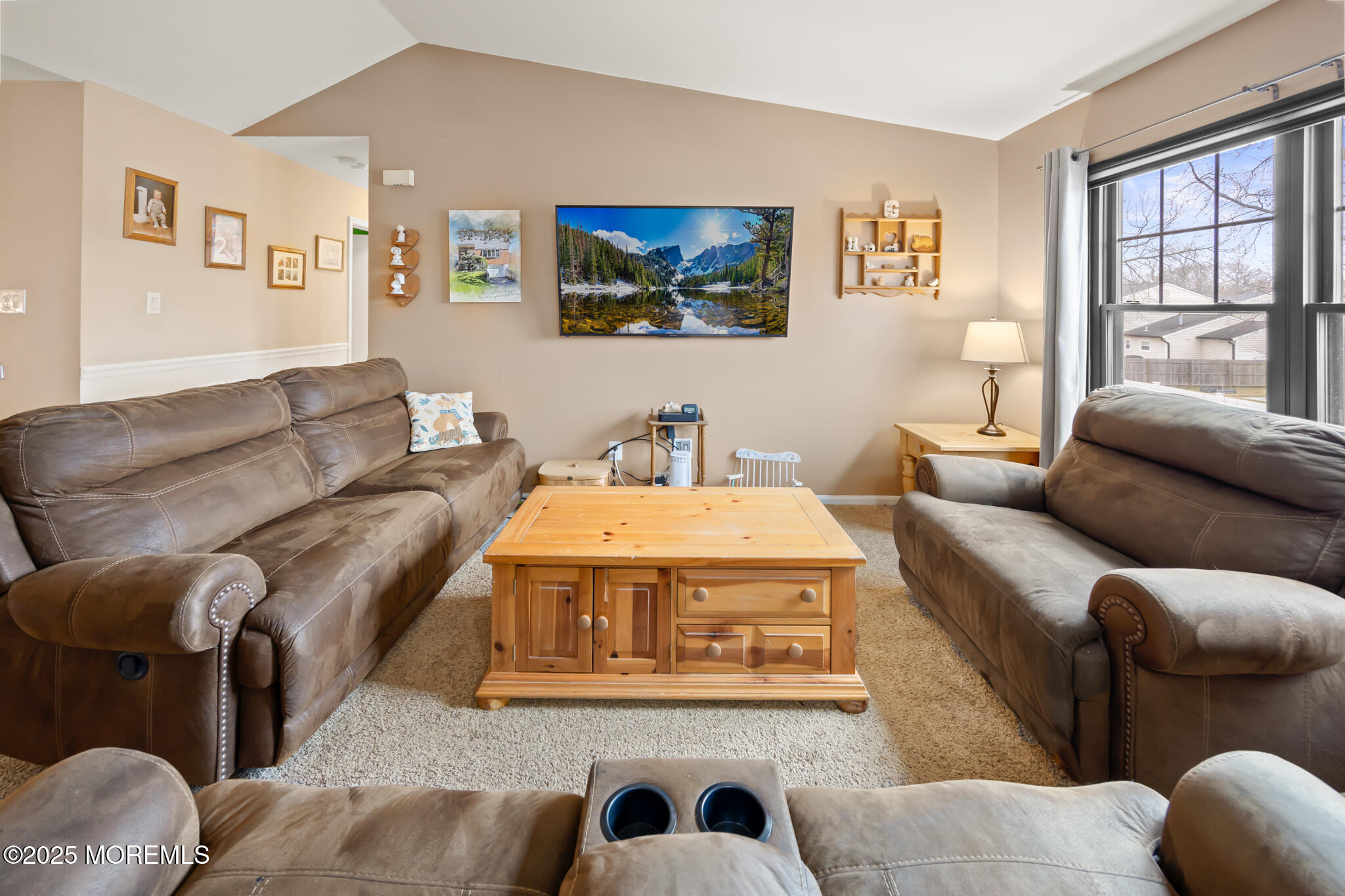 17 Garden Way Howell, NJ 07731 - Photo 20 of 54 a living room with furniture and a flat screen tv
