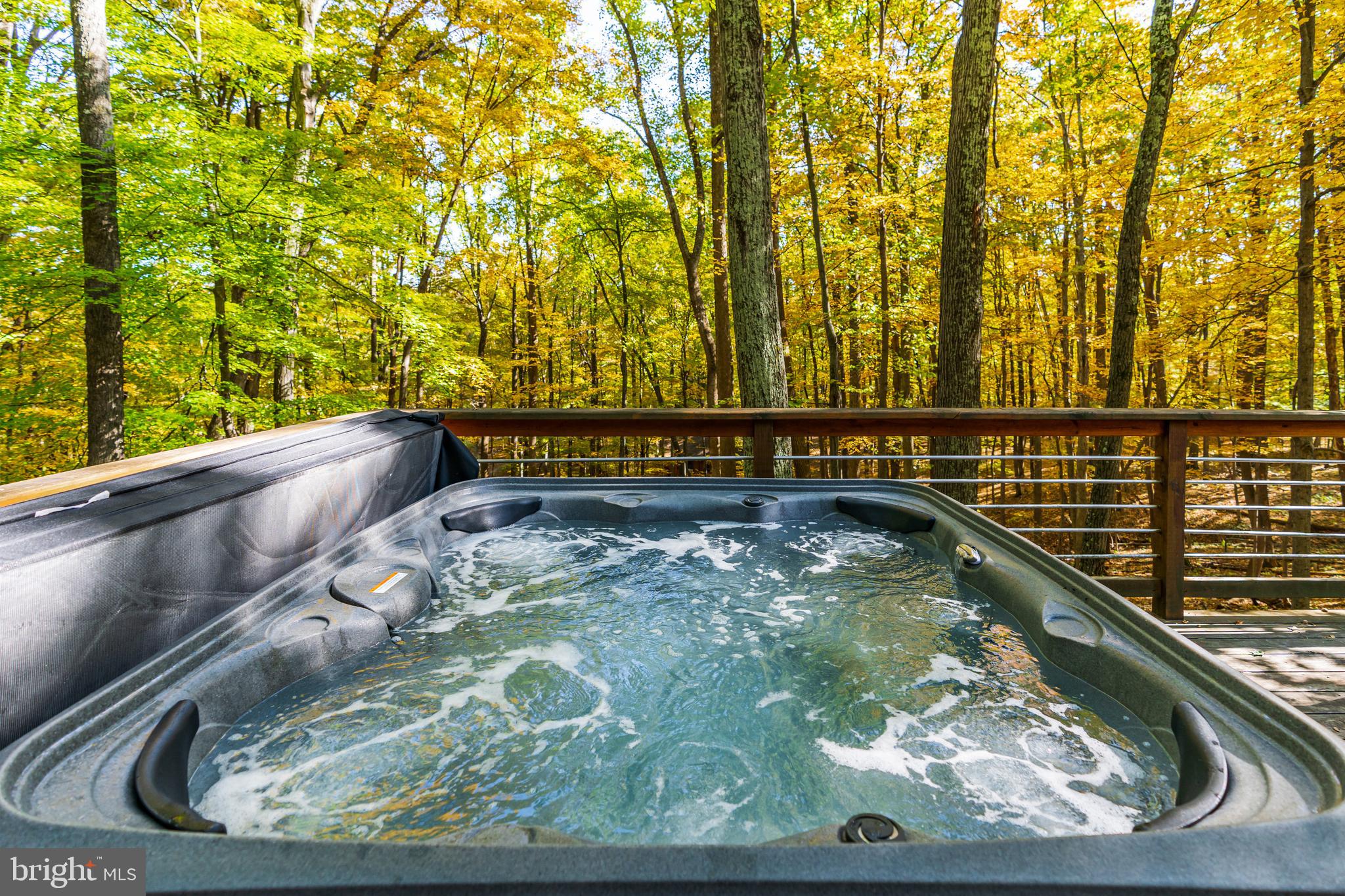 296 Mountainside Road Berkeley Springs, WV 25411 - Photo 23 of 27 a view of swimming pool from a balcony