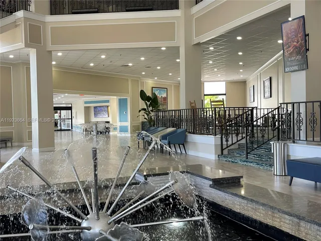 a view of a livingroom with furniture