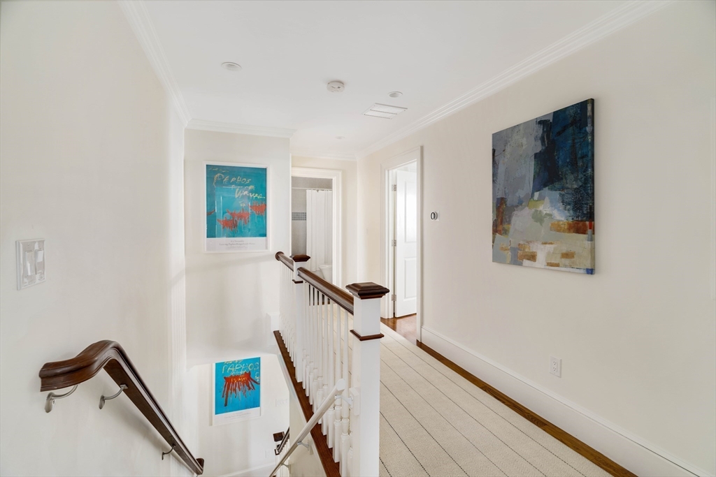 27 Summit Avenue, Unit 2 Brookline, MA 02446 - Photo 31 of 34 a view of a hallway with workspace
