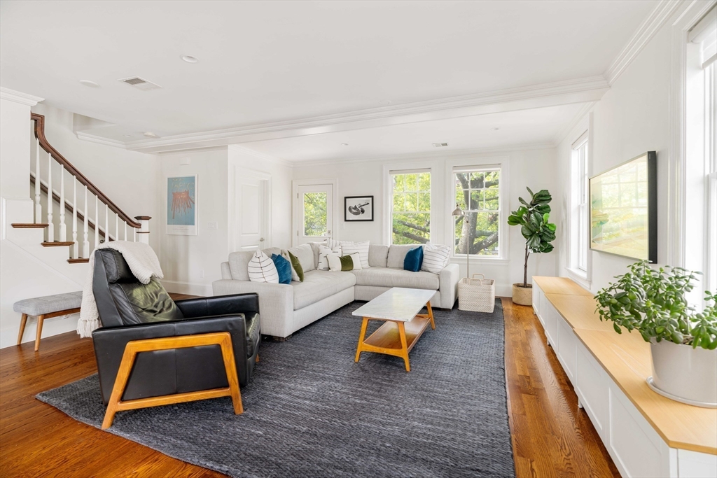 27 Summit Avenue, Unit 2 Brookline, MA 02446 - Photo 4 of 34 a living room with furniture rug and window