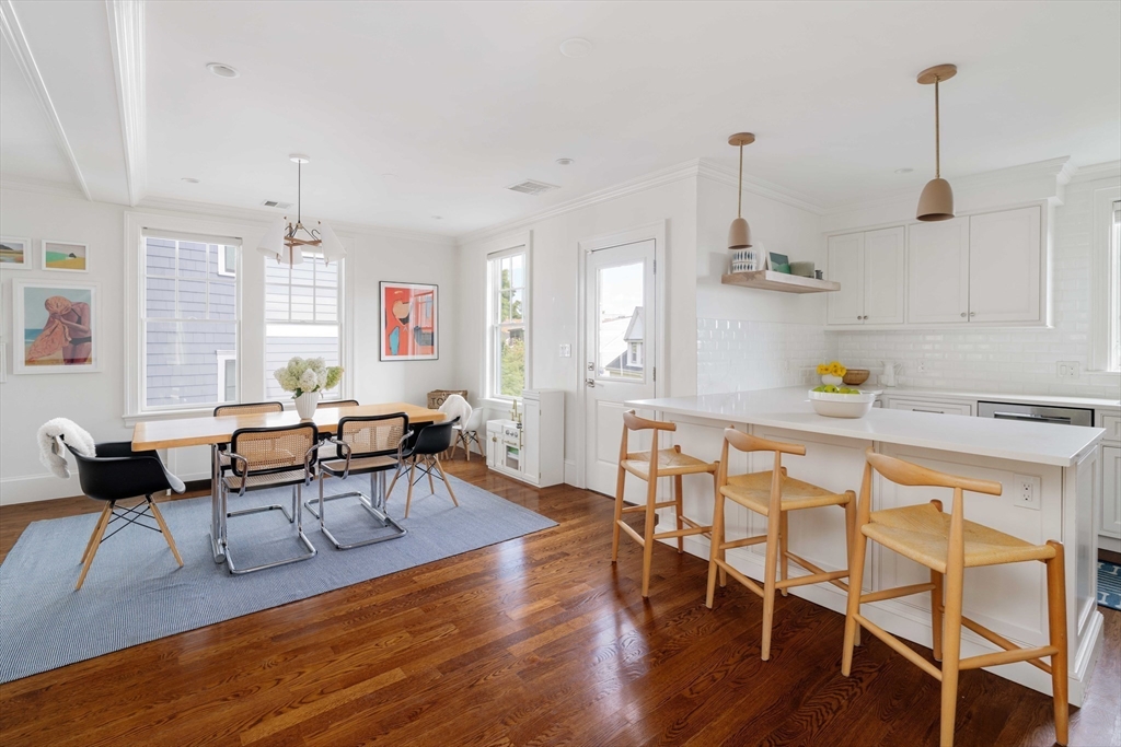 27 Summit Avenue, Unit 2 Brookline, MA 02446 - Photo 6 of 34 a living room with furniture and wooden floor