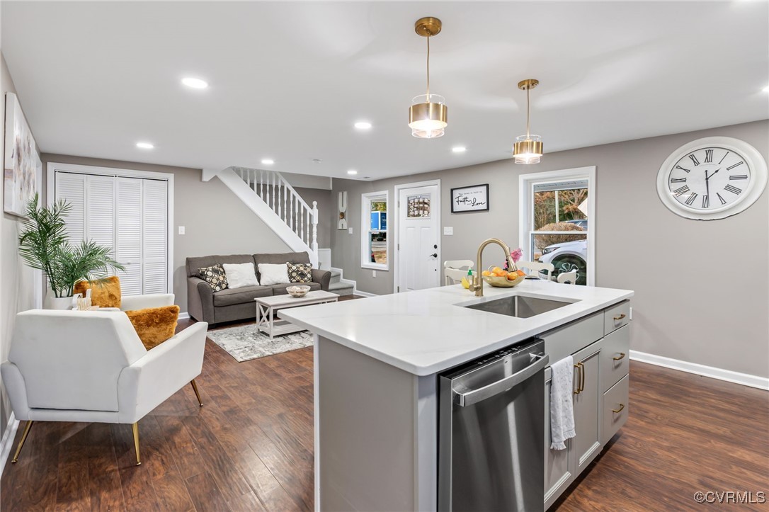 9531 Reams Road Chesterfield, VA 23236 - Photo 13 of 34 a large white kitchen with a stove a table and chairs