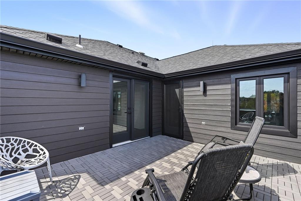 2460 Nicholson Road Sewickley, PA 15143 - Photo 24 of 50 a backyard of a house with seating space