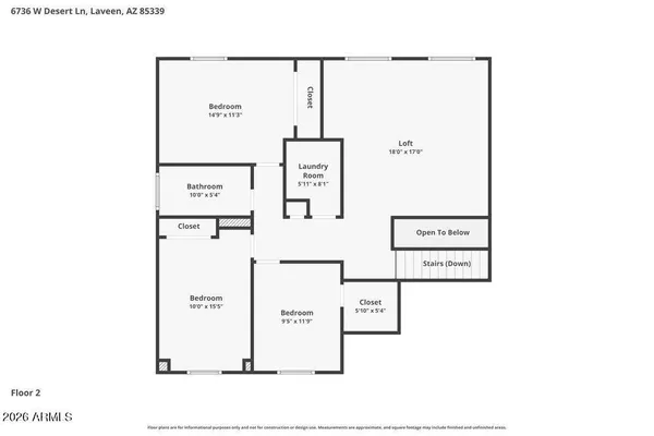 $2,200 | 6736 West Desert Lane, Laveen, AZ 85339