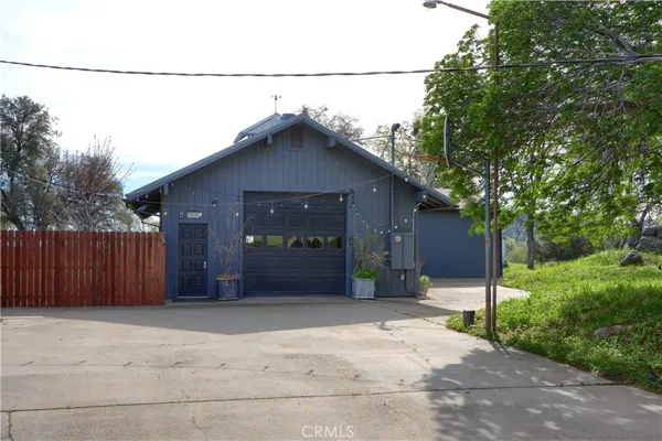 a view of a living room and a yard