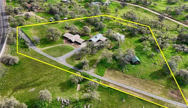 a view of a city and mountains
