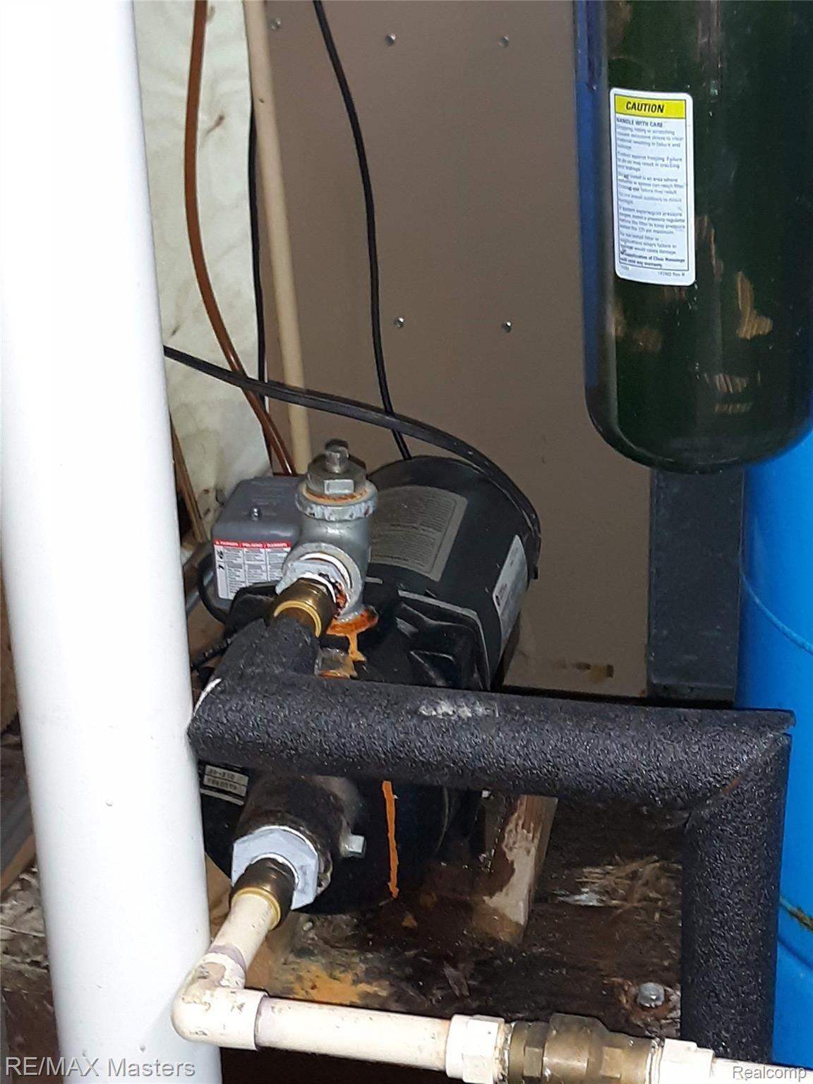 14550 Maxwell Road Carleton, MI 48117 - Photo 10 of 17 There's a 30 foot shallow well, water softener, and cartridge filters plus a large pipe for filling well in event of drought (2 times in last 10 years).