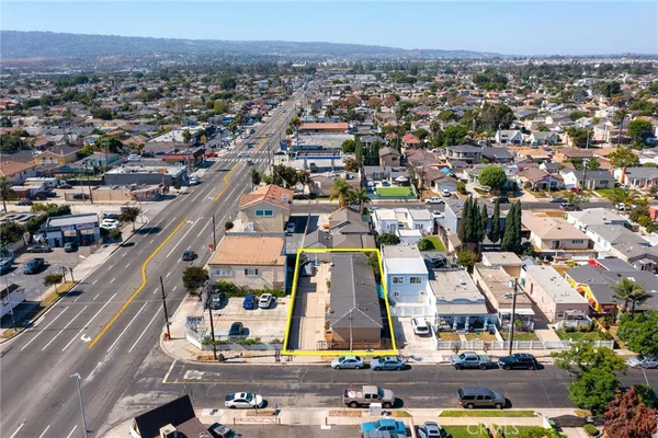 a view of a house with a patio