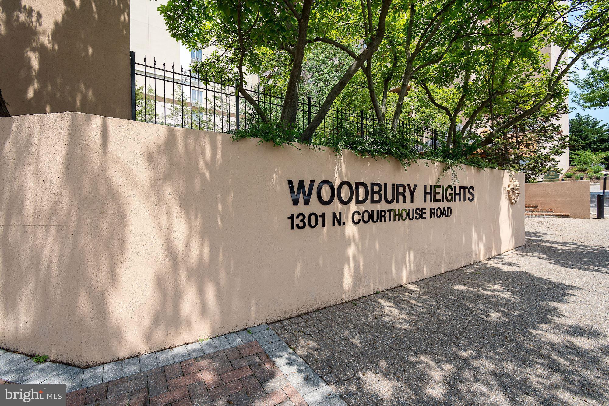 1301 North Courthouse Road, Unit 707 Arlington, VA 22201 - Photo 2 of 22 Welcome to Woodbury Heights